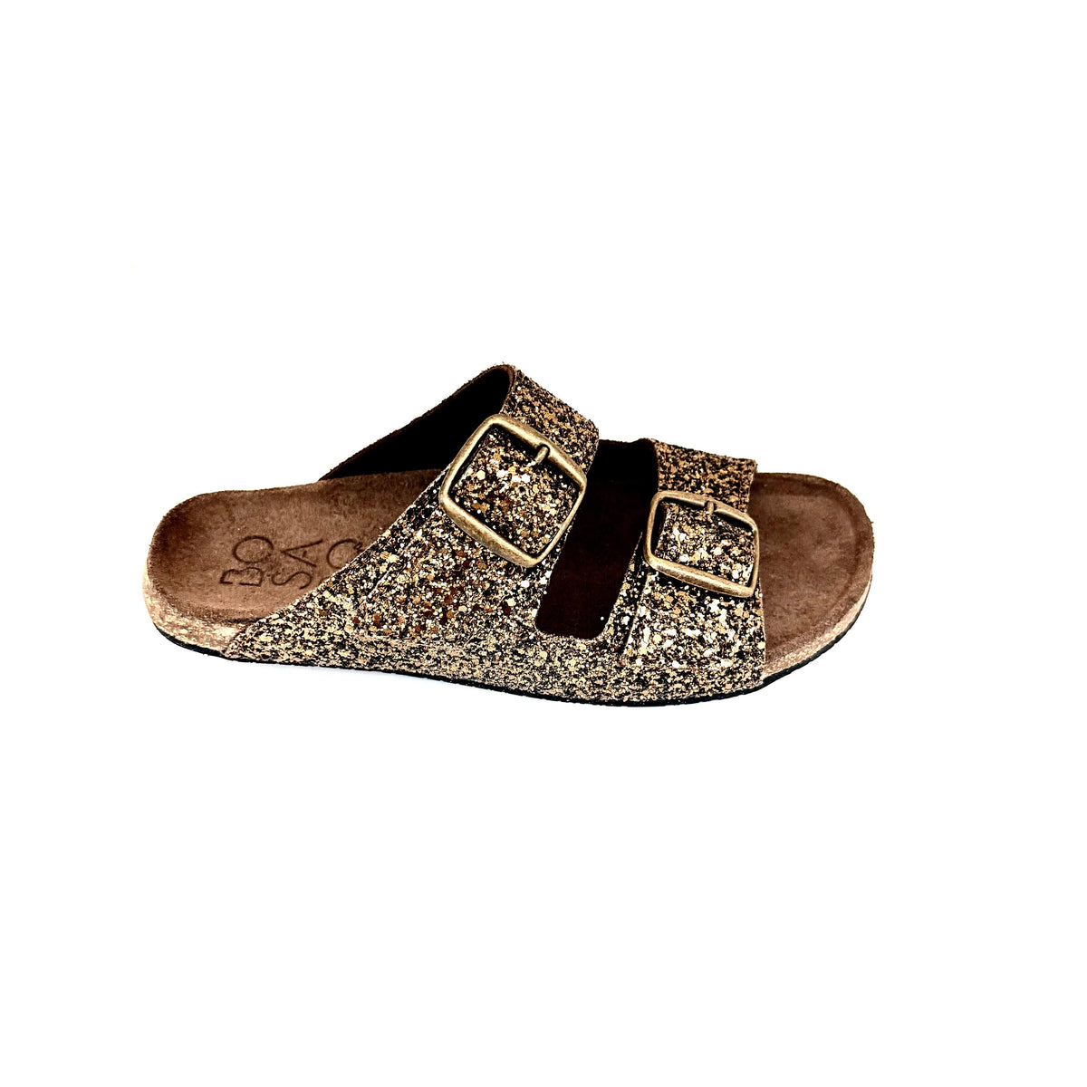 Bosabo Double Buckle - Glitter Bronze Bosabo Pisces Boutique