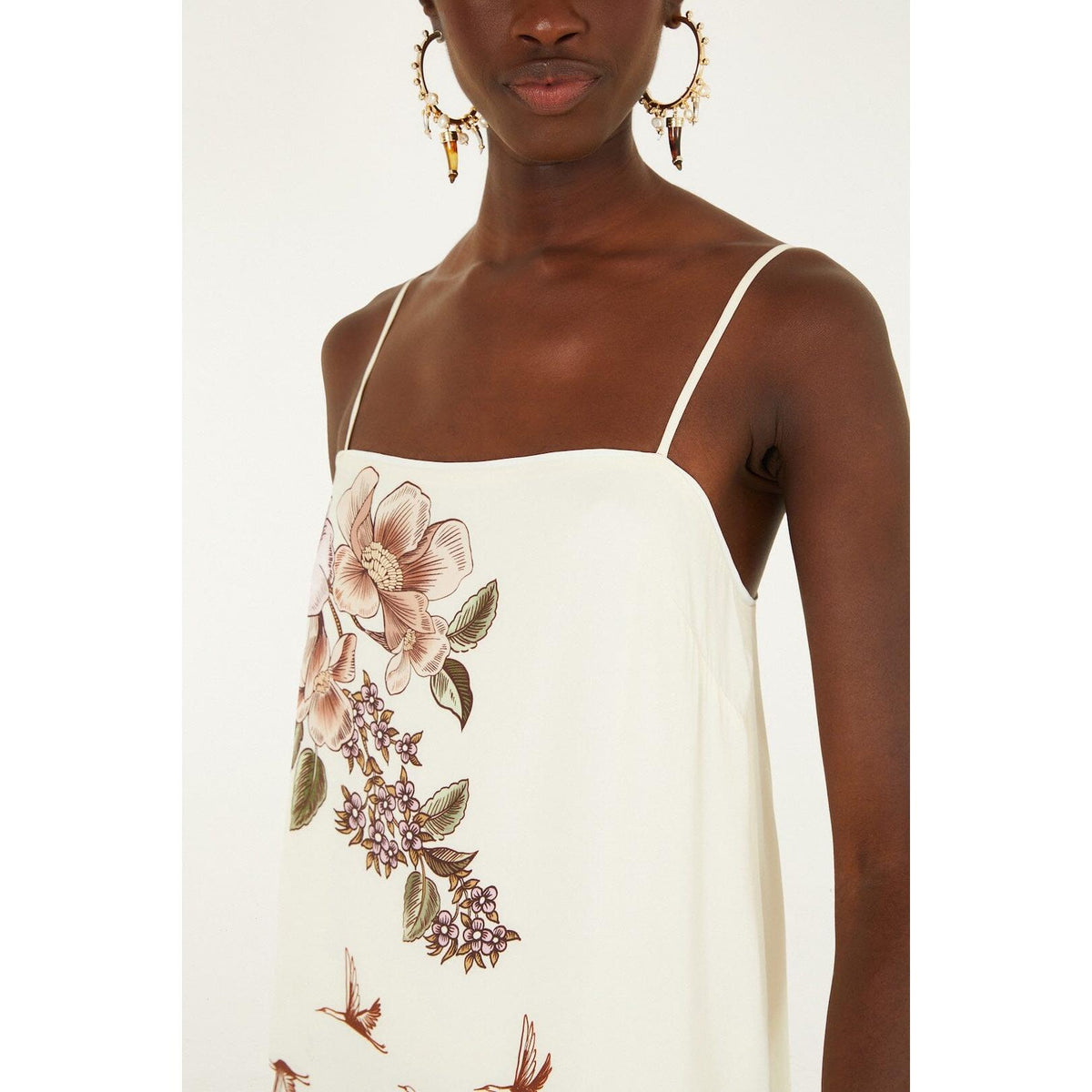 Farm Rio Toile De Rio Maxi Dress - Off White Farm Rio Pisces Boutique