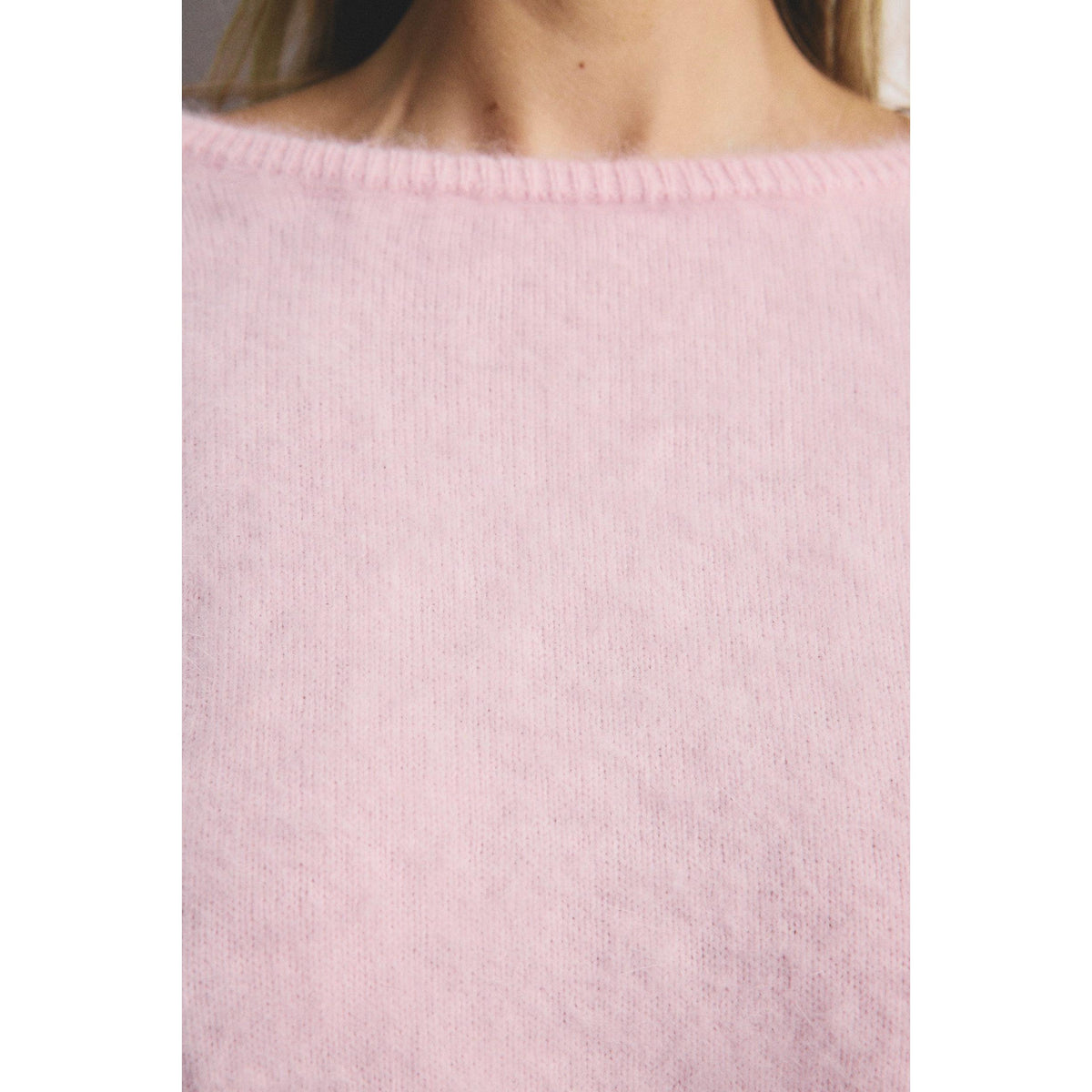 World Of Nomads Stella Cashmere Boat Neck Knit - Rosewater World Of Nomads Pisces Boutique