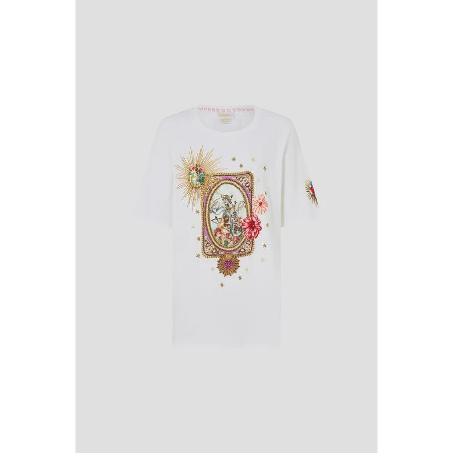 Camilla Oversized Band Tee - Painted Prayers Camilla Pisces Boutique
