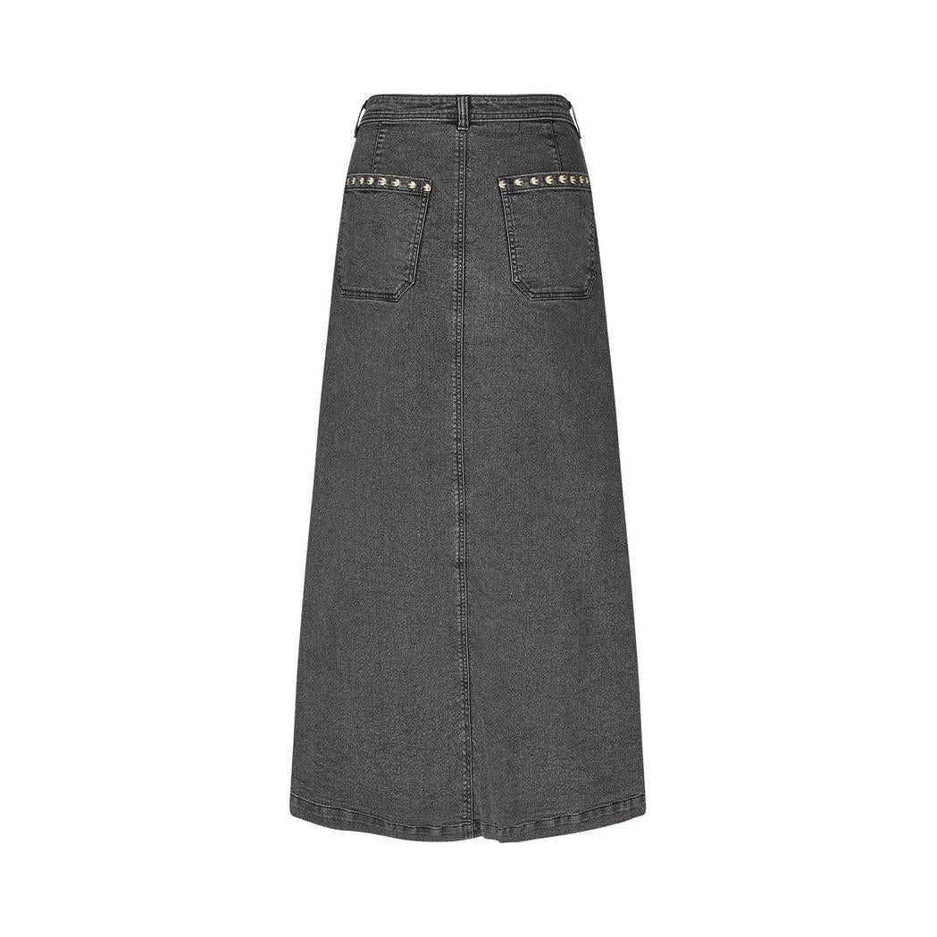 Lolly's Laundry LunaLL Maxi Skirt - Washed Black Lolly's Laundry Pisces Boutique