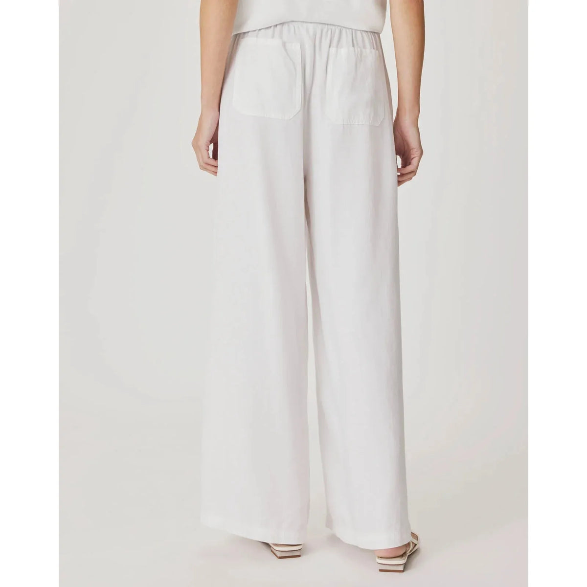 Splendid Angie Palazzo Pant White Splendid Pisces Boutique