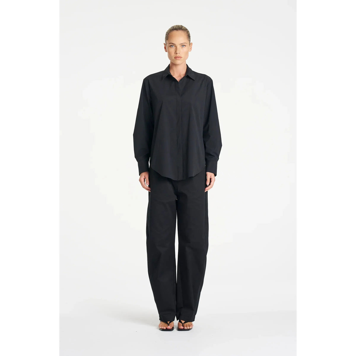 Mela Purdie Barrel Leg Pant Gravitene - Black  Mela Purdie Pisces Boutique