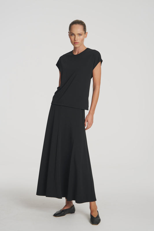 Mela Purdie Mid Skirt - Black