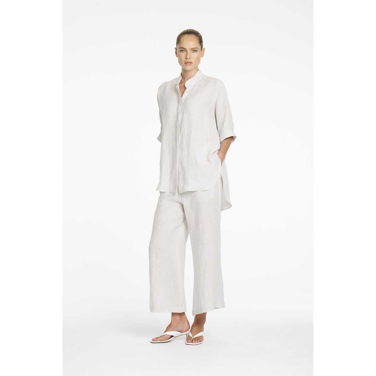 Mela Purdie Lino Pant - Shale  Mela Purdie Pisces Boutique