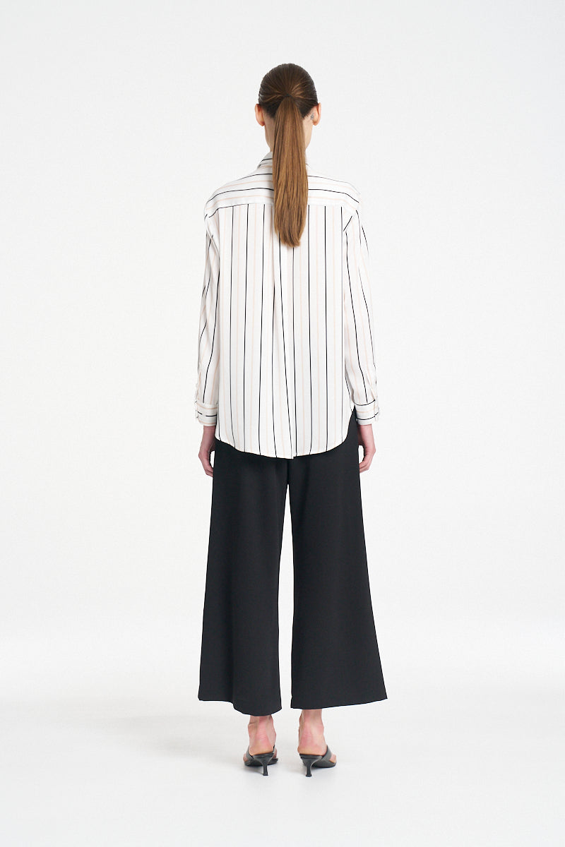 Mela Purdie Crop Suit Pant - Black