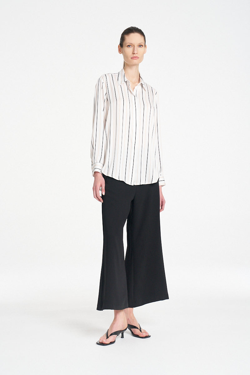 Mela Purdie Crop Suit Pant - Black