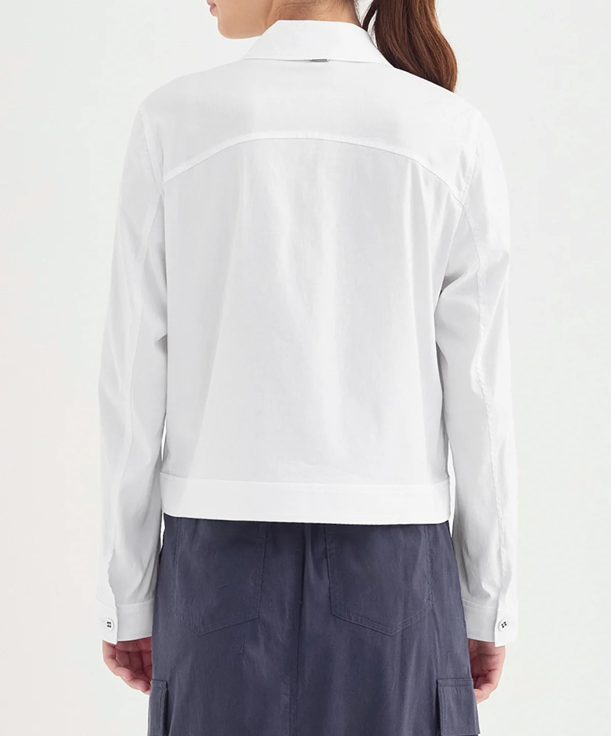 Verge Acrobat Icon Jacket - White