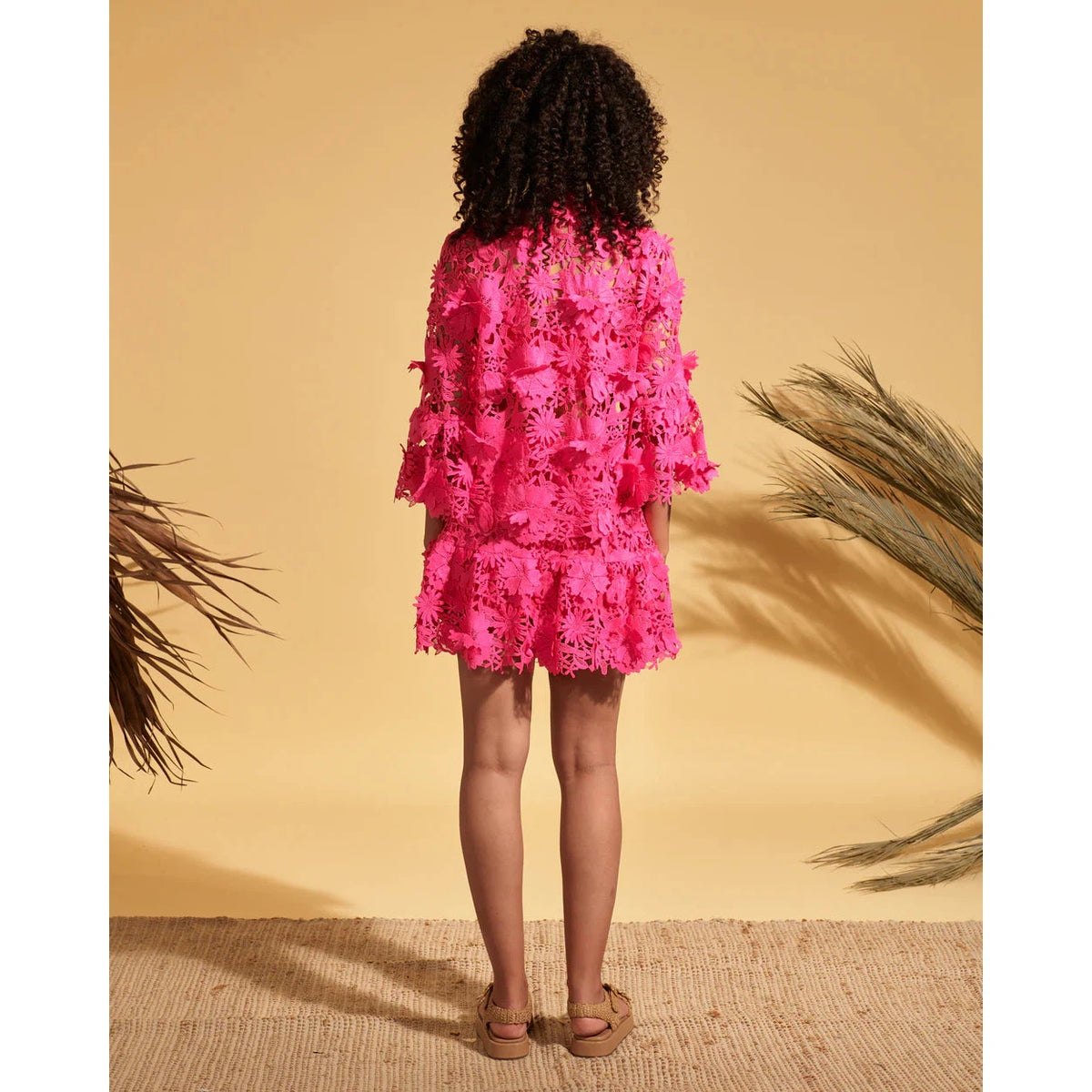 Valerie Khalfon Brass Jacket - Pink