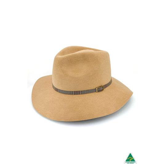 Canopy Bay Gibson Felt Fedora - Camel  Canopy Bay Pisces Boutique