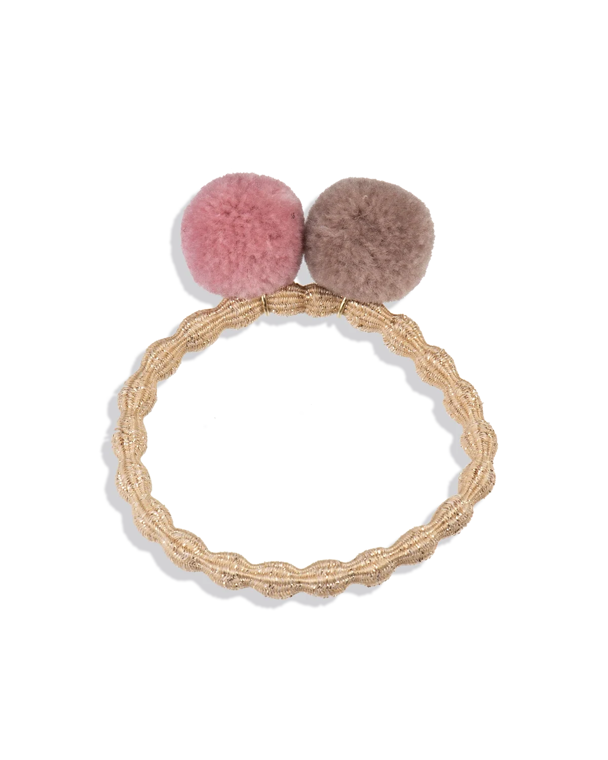 KKNEKKI Pom Pom - Beige Glitter Dusty