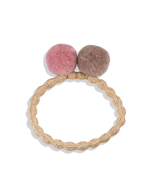KKNEKKI Pom Pom - Beige Glitter Dusty