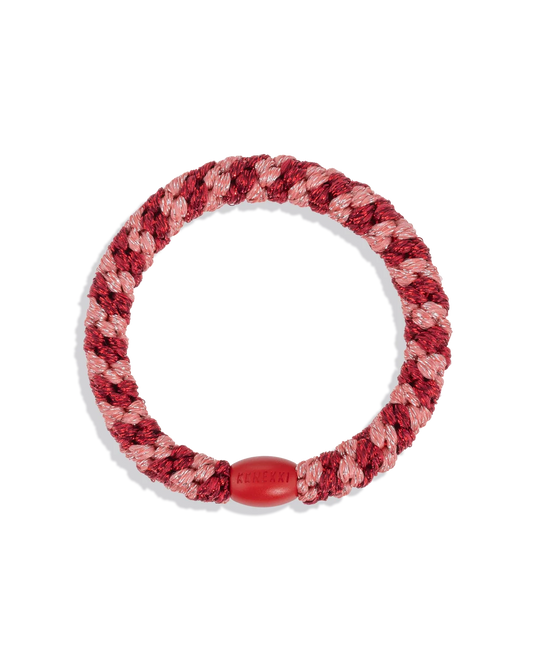 KKNEKKI - Coral Bordeauux Glitter Stripe