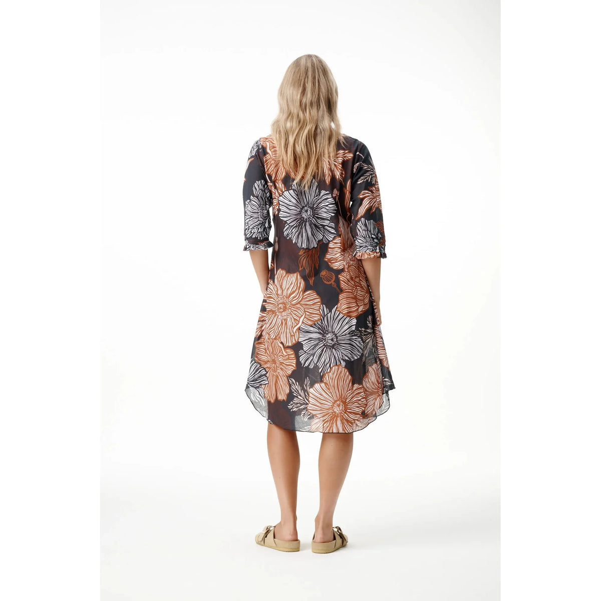 One Season Middy Poppy - Desert - Black / Tan