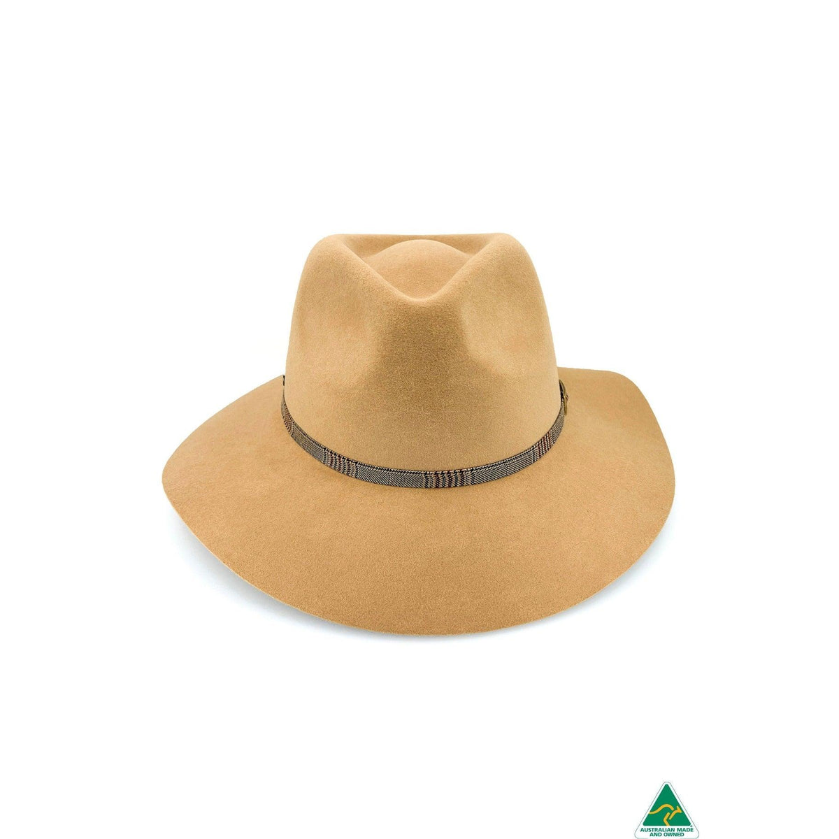 Canopy Bay Gibson Felt Fedora - Camel  Canopy Bay Pisces Boutique