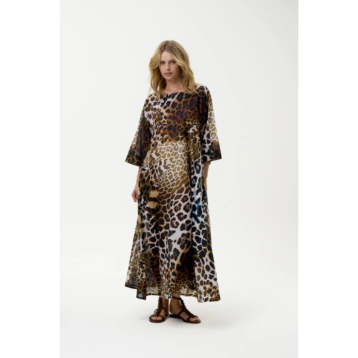 One Season Long Jackie-Lipari-Cotton-Leopard  One Season Pisces Boutique