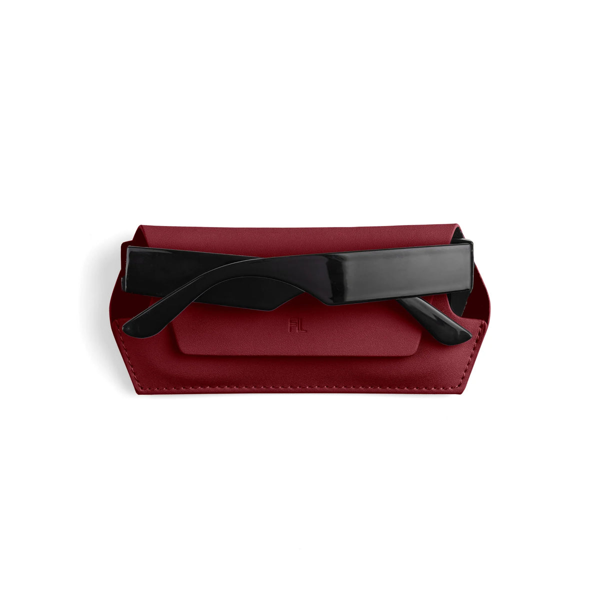 Fox and Leo Glasses Case - Burgandy  Fox and Leo Pisces Boutique