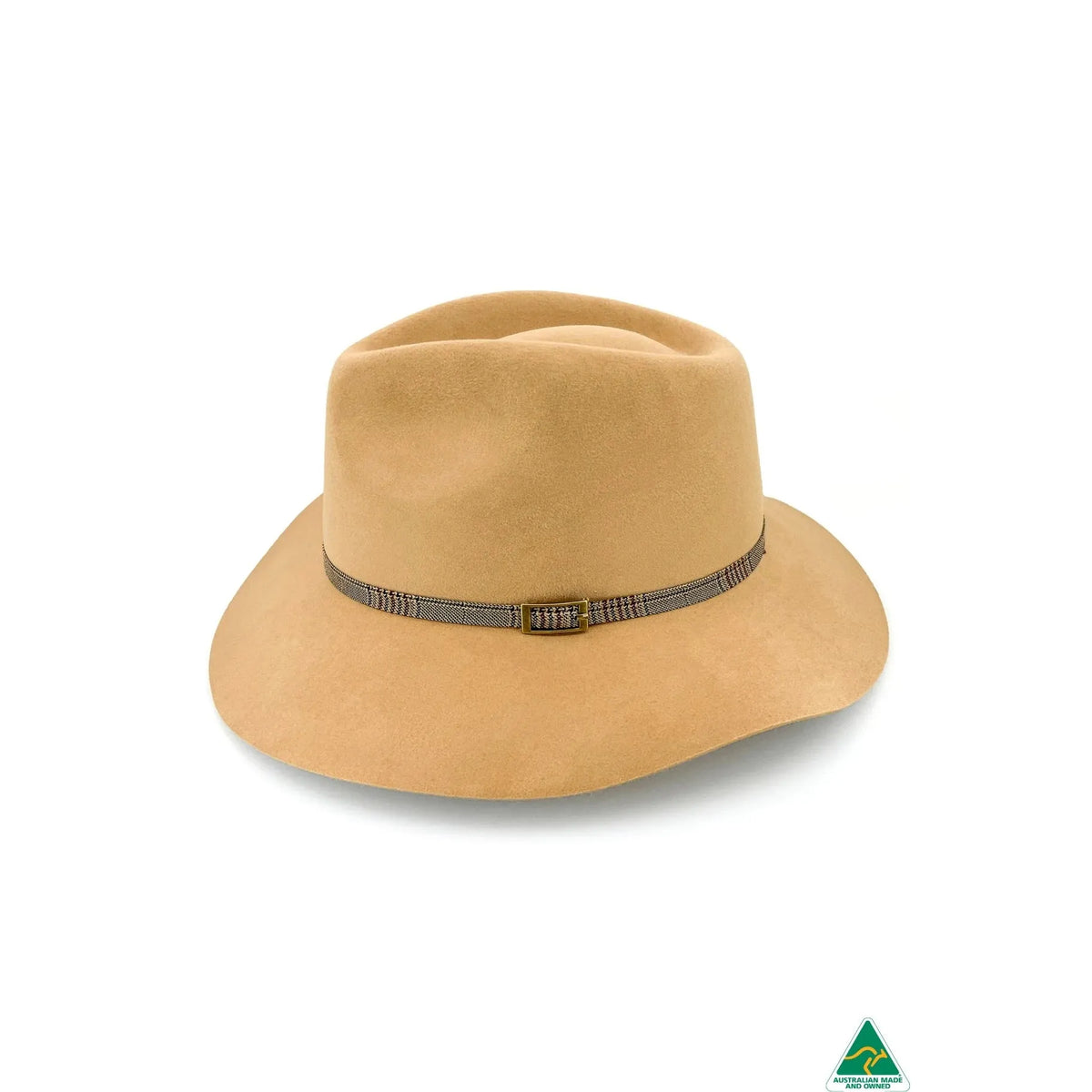 Canopy Bay Gibson Felt Fedora - Camel  Canopy Bay Pisces Boutique