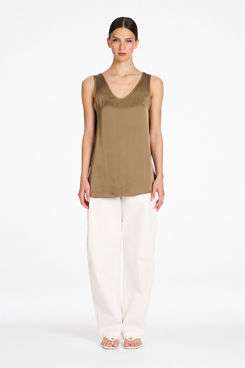 Signature By Mela Purdie Scoop Tank - Malt