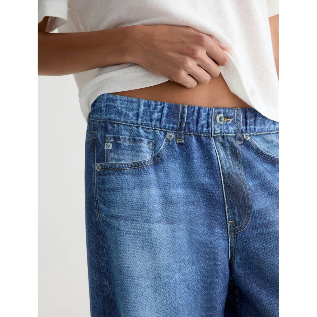 AG Adria Sweatpant - Blue  Adriano Goldschmied Pisces Boutique