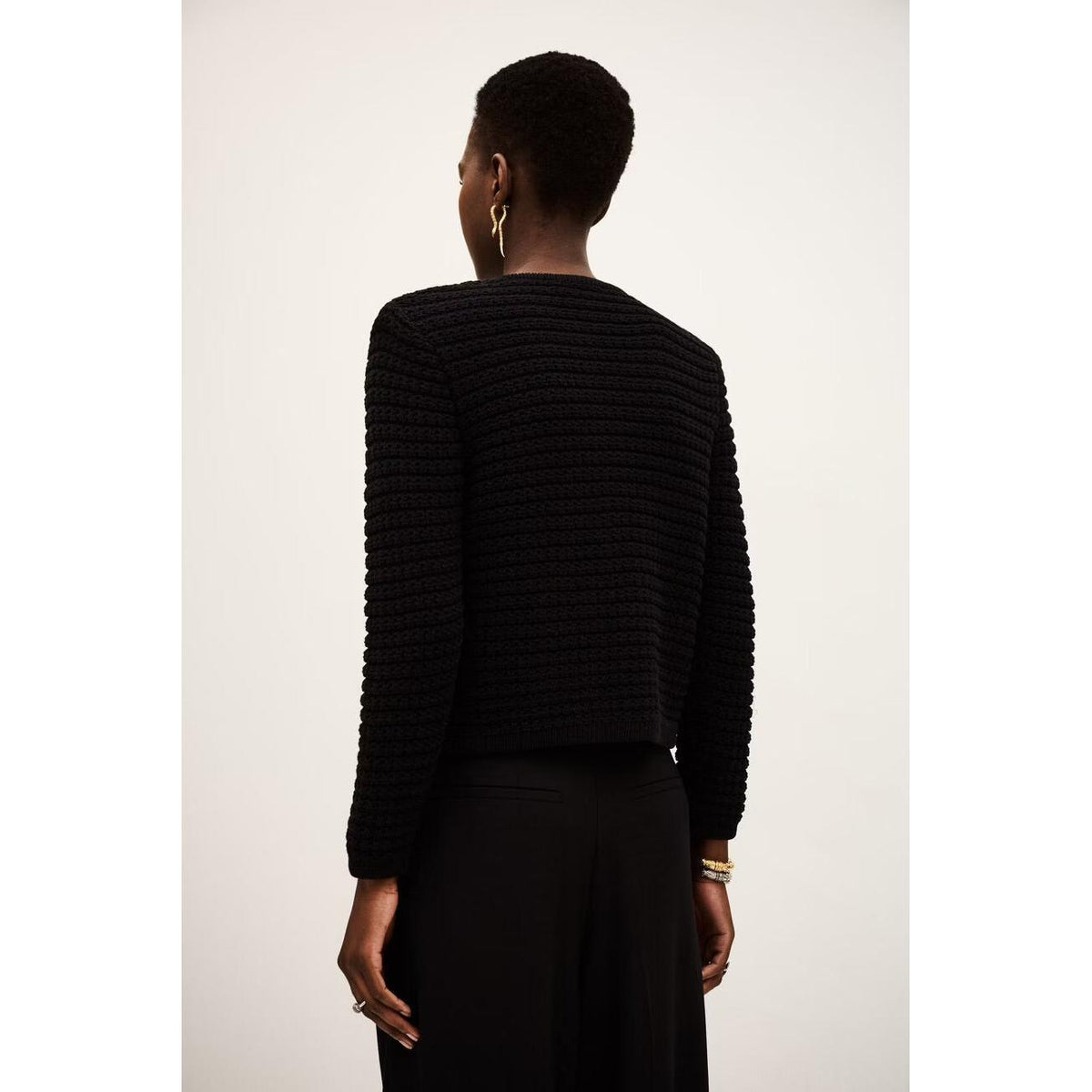 Ba&sh Gaspard Cardigan - Black  Ba&sh Pisces Boutique