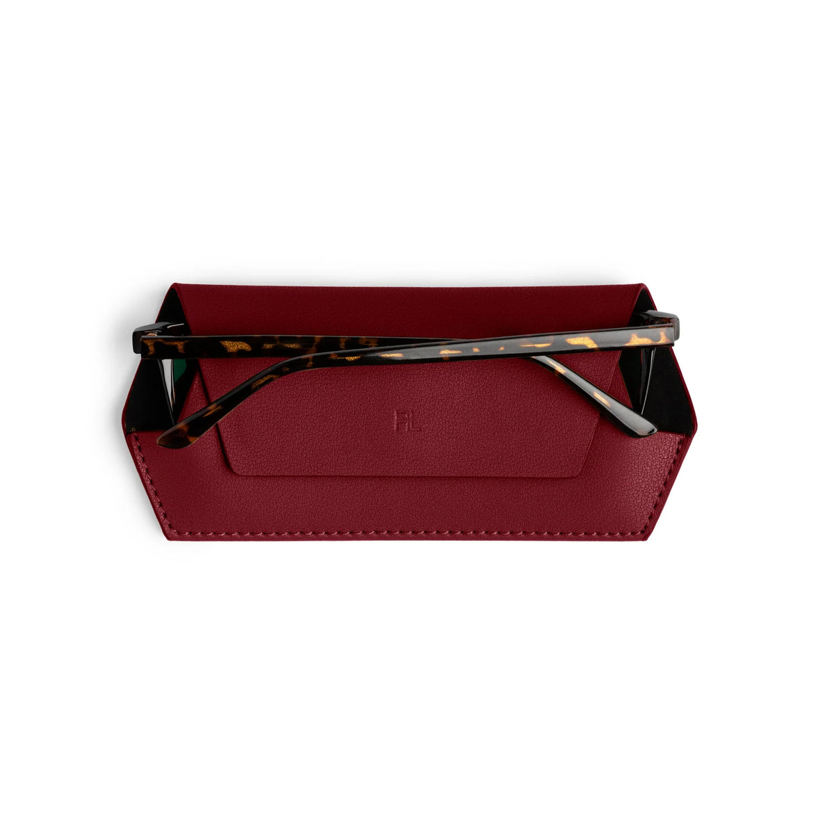 Fox and Leo Glasses Case - Burgandy  Fox and Leo Pisces Boutique