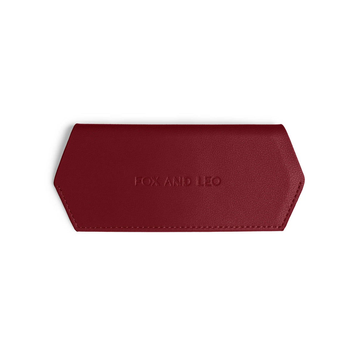 Fox and Leo Glasses Case - Burgandy  Fox and Leo Pisces Boutique