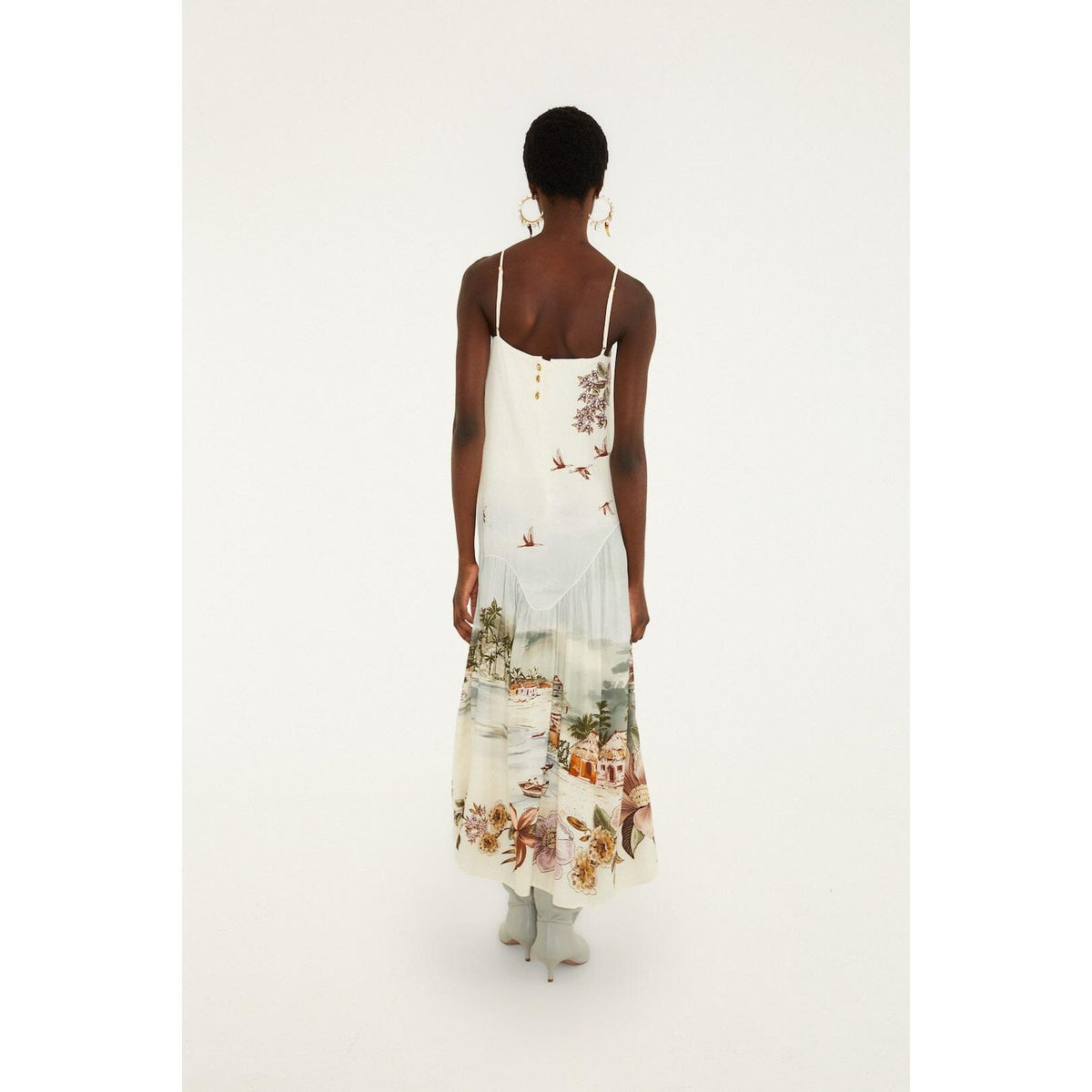Farm Rio Toile De Rio Maxi Dress - Off White  Farm Rio Pisces Boutique