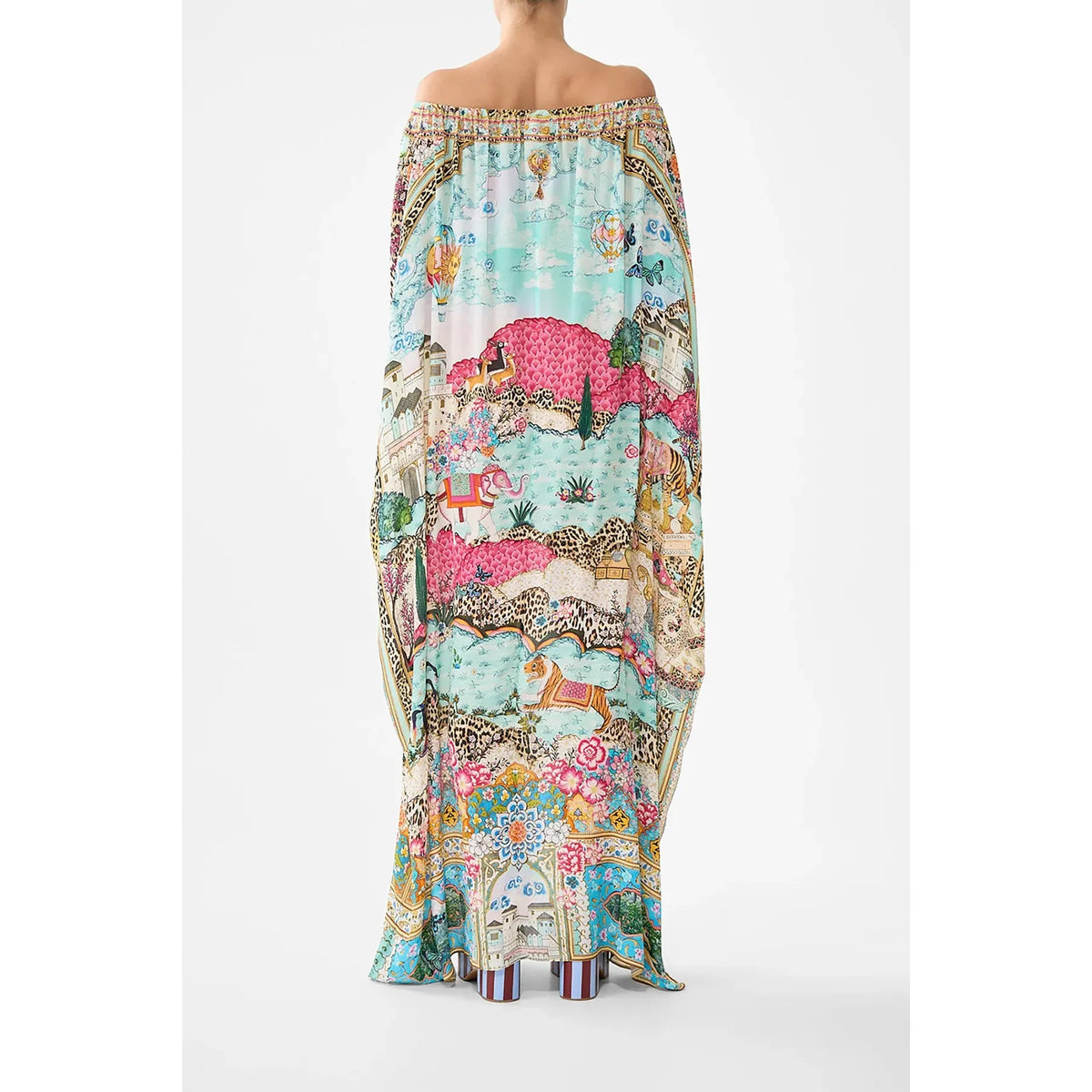 Camilla Off Shoulder Khaftan - Miniature Moments Minimoms  Camilla Pisces Boutique