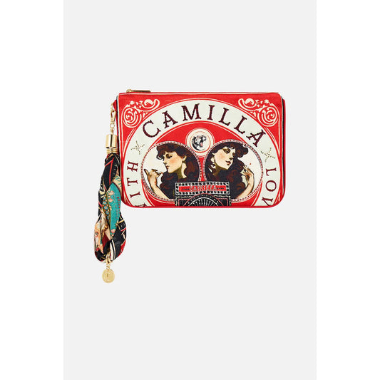 Camilla Silk Ring Scarf Clutch - High Class Hookah Highbrook  Camilla Pisces Boutique