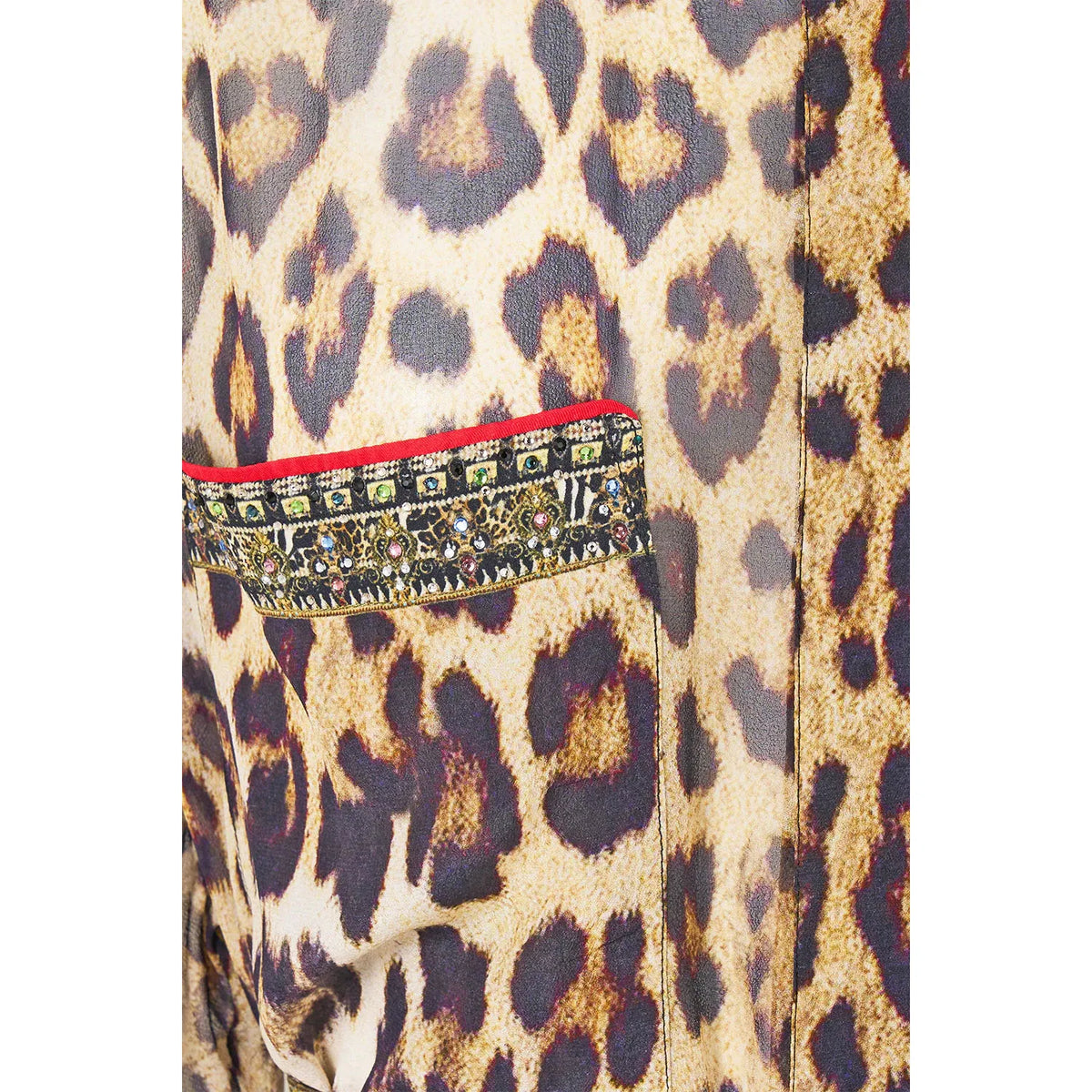 Camilla Button Front Long Dress - Leo Tigra Land  Camilla Pisces Boutique