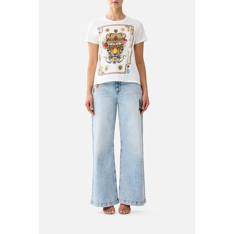 Camilla Short Sleeve Tee - Verses In Vintage  Camilla Pisces Boutique