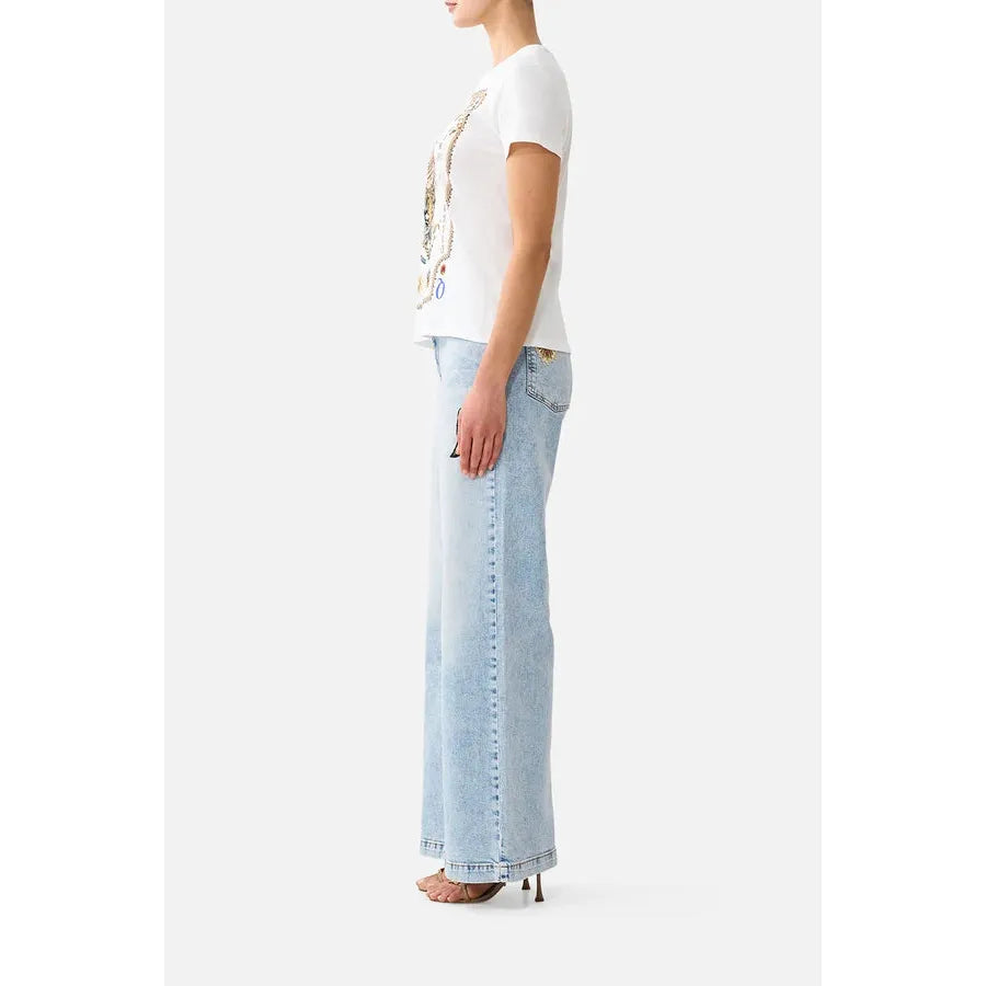 Camilla Short Sleeve Tee - Verses In Vintage  Camilla Pisces Boutique
