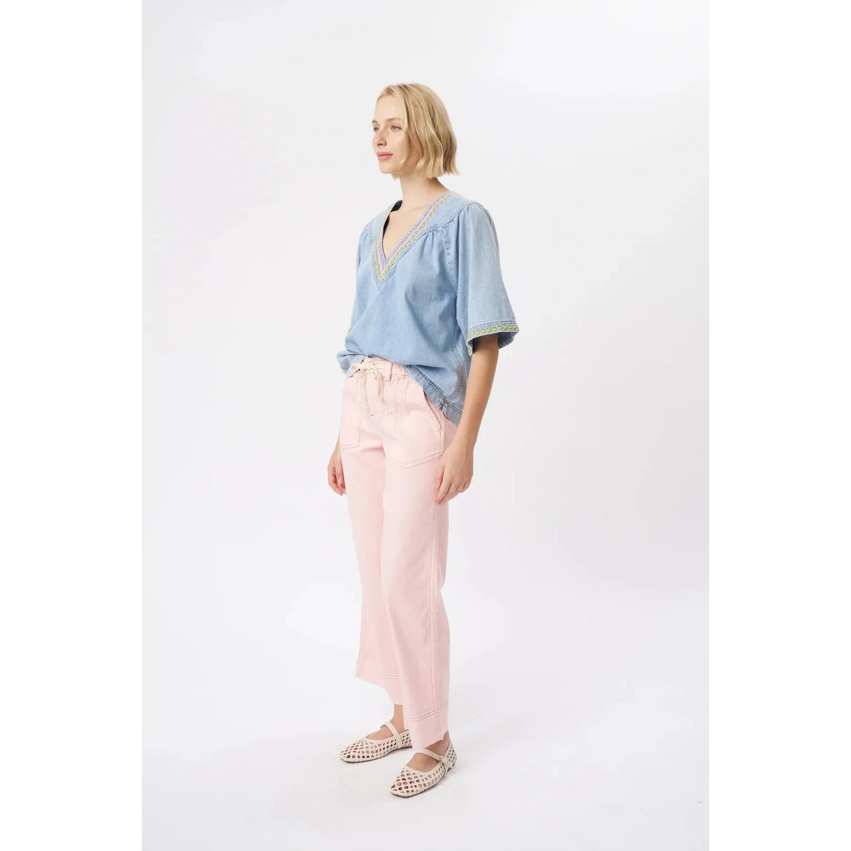 Kireina Renee Top - Sky Blue  Kireina Pisces Boutique