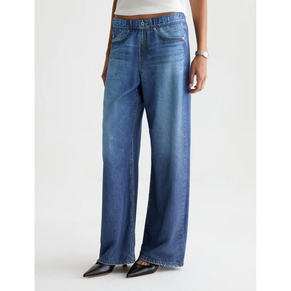 AG Adria Sweatpant - Blue  Adriano Goldschmied Pisces Boutique