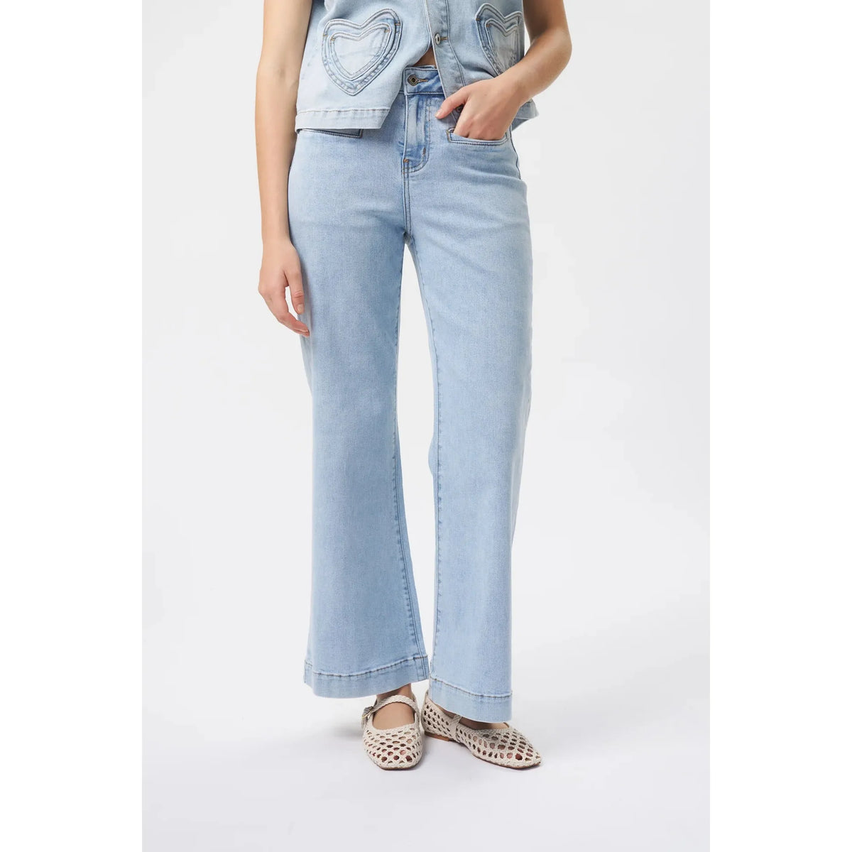Kireina Freya Jean - Sky Blue  Kireina Pisces Boutique