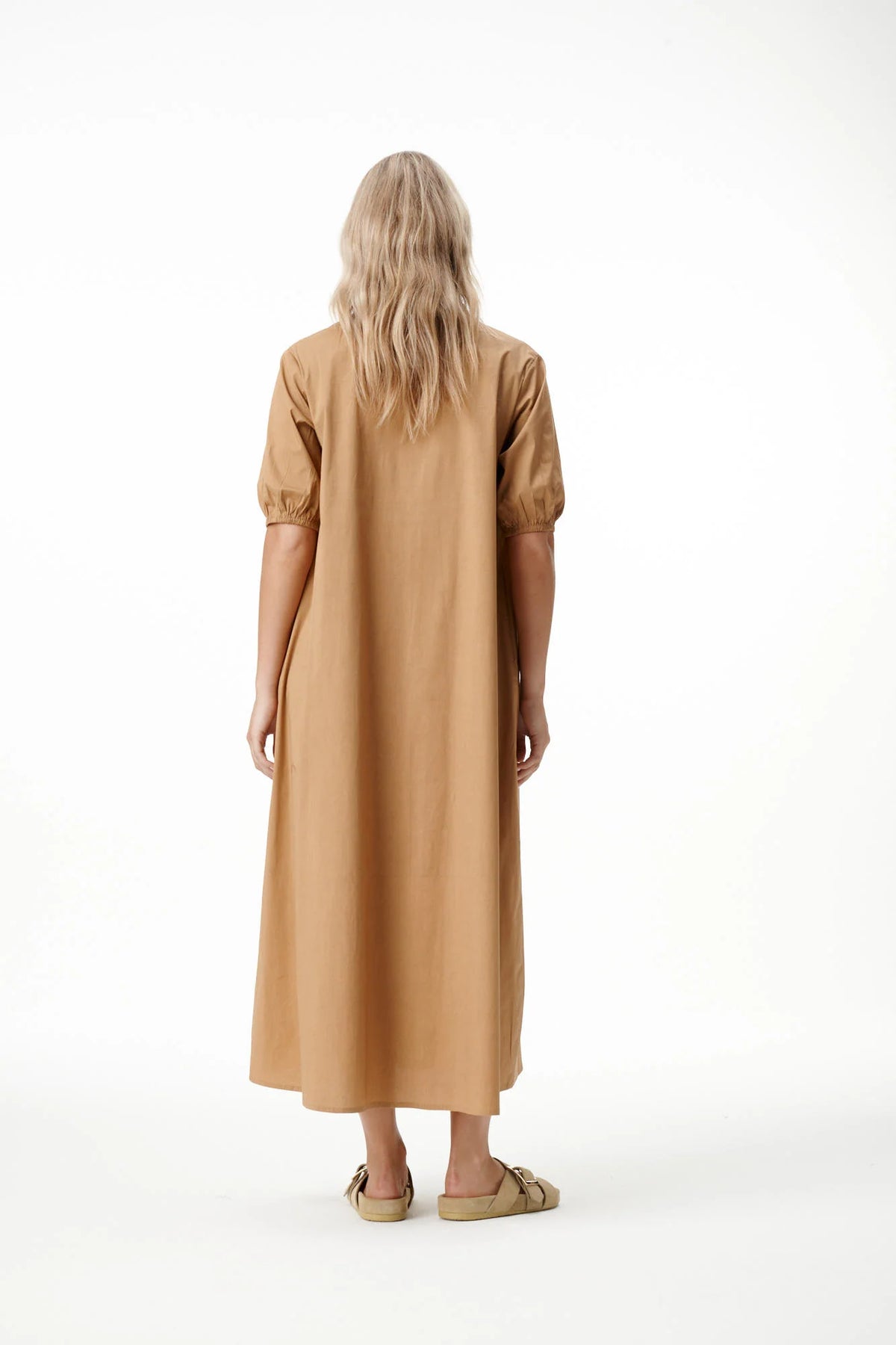 One Season Long Grace Plain Cotton Luxe - Camel