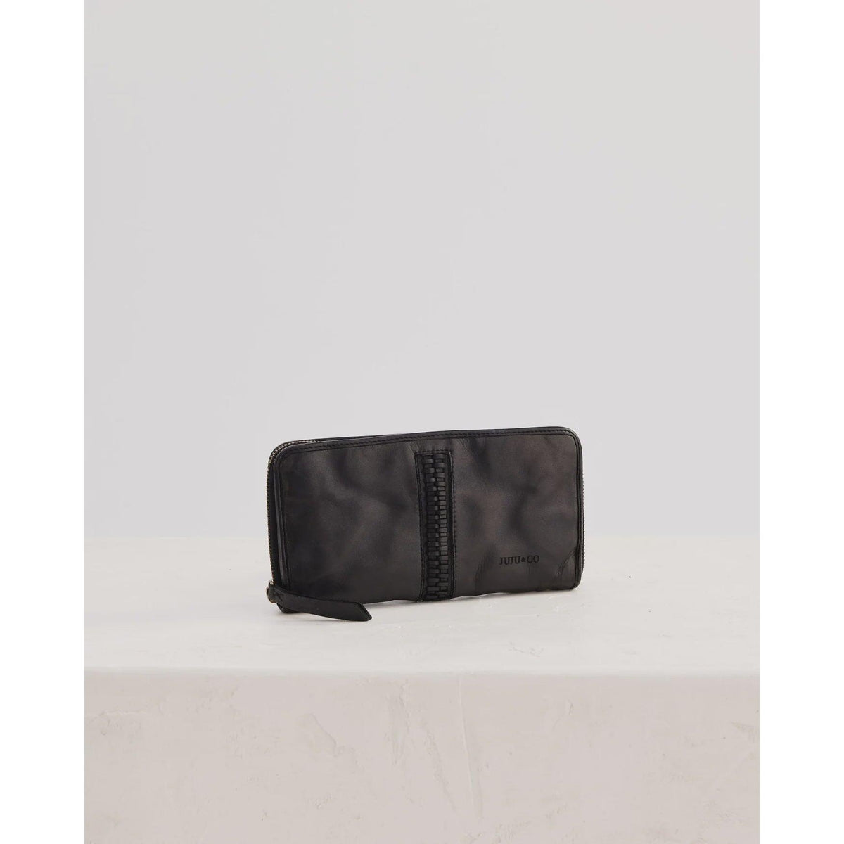 JuJu & Co Braid Wallet - Black