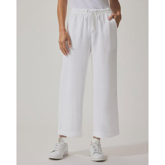 Splendid Angie Crop Wide Leg - White  Splendid Pisces Boutique