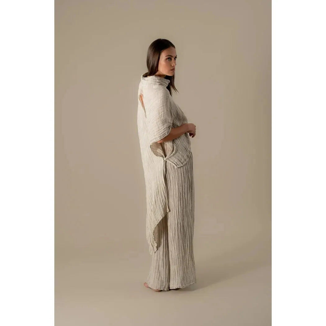 La Bottega Pantalone Rock Cairo - Naturale  La Bottega Pisces Boutique
