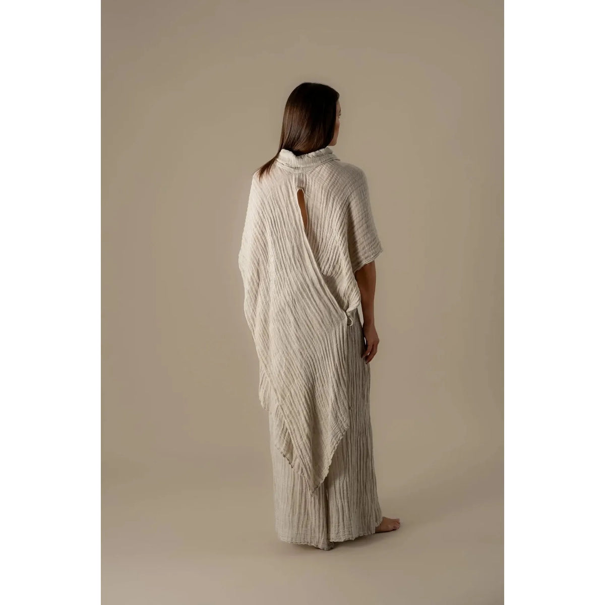 La Bottega Pantalone Rock Cairo - Naturale  La Bottega Pisces Boutique