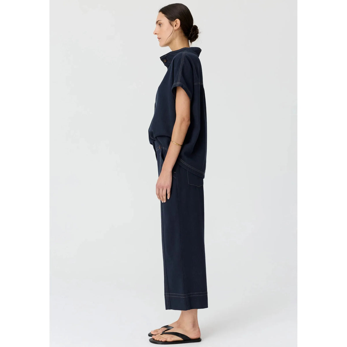 POL Anise Crop Pant - Ink  POL Pisces Boutique