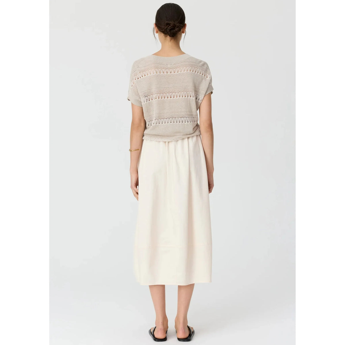 POL Alma Bubble Skirt - Pebble  POL Pisces Boutique
