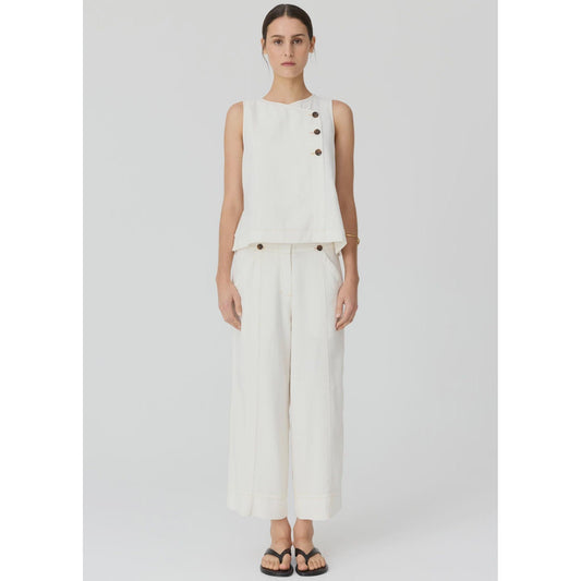 POL Anise Crop Pant - Chalk  POL Pisces Boutique