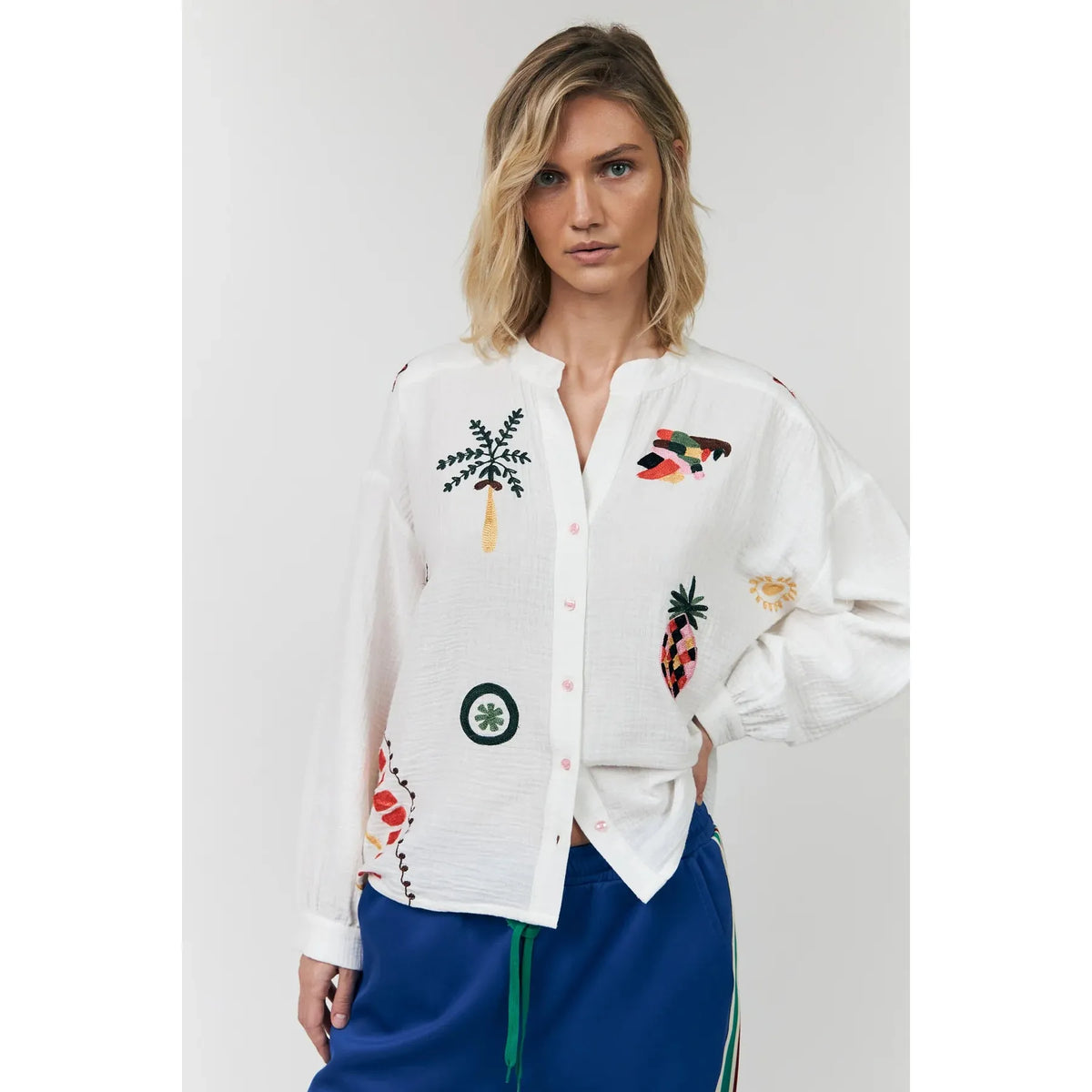 Lolly's Laundry Scottie Shirt - Creme  Lolly's Laundry Pisces Boutique