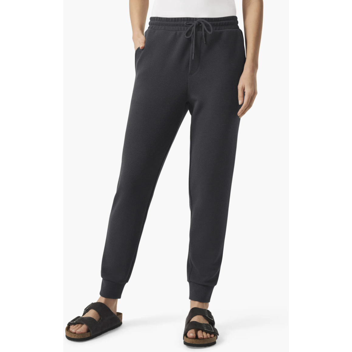 Splendid Waffle Scuba Jogger - Lead  Splendid Pisces Boutique
