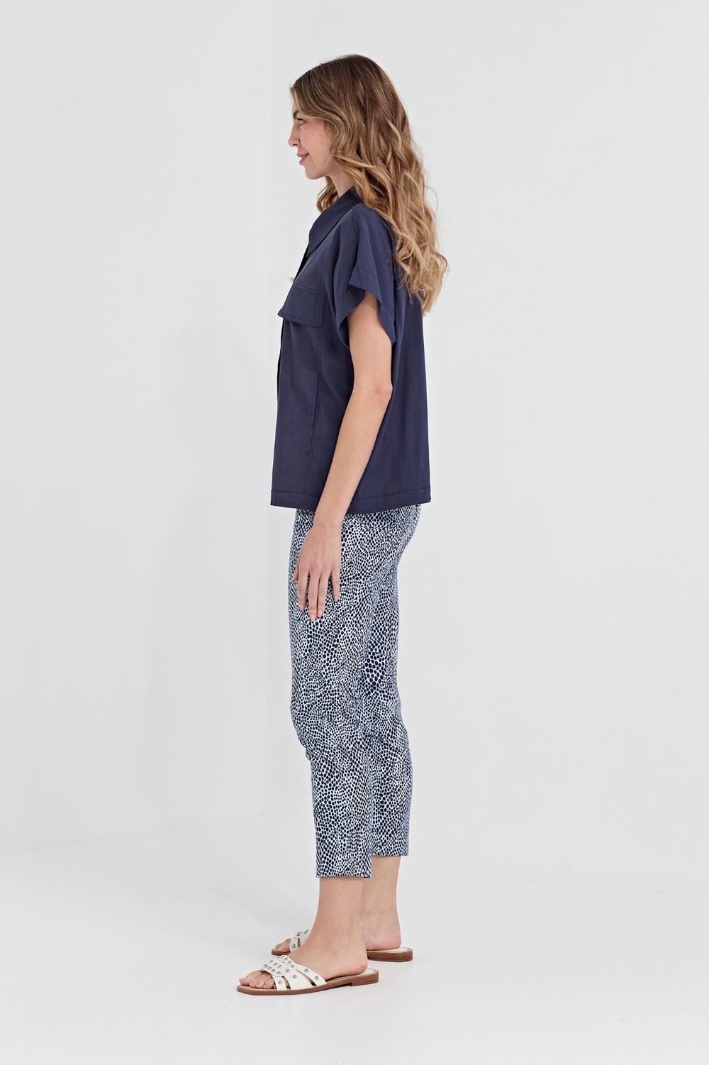 Verge Acrobat Dot 7/8 Pant - Print