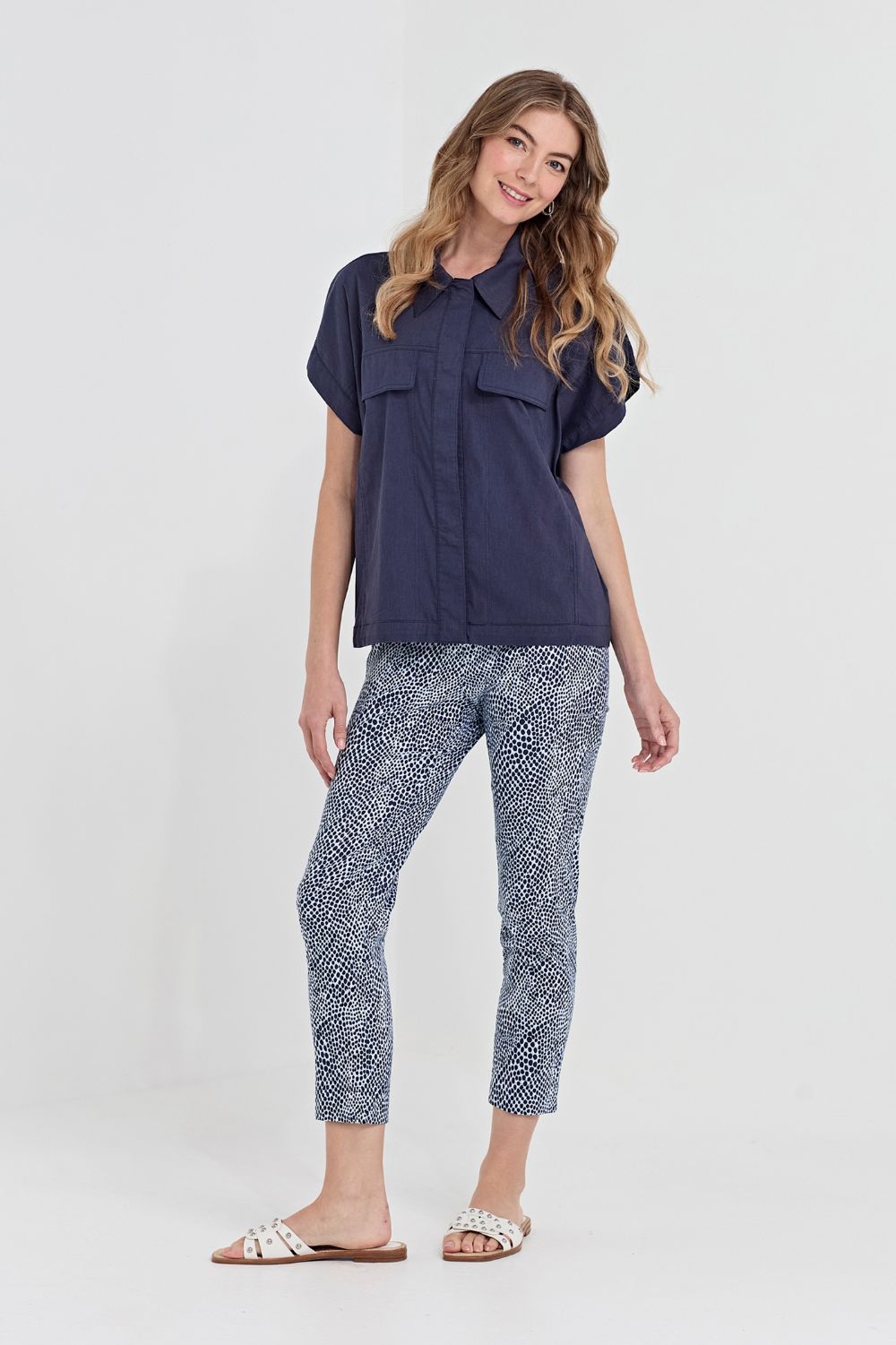Verge Acrobat Dot 7/8 Pant - Print
