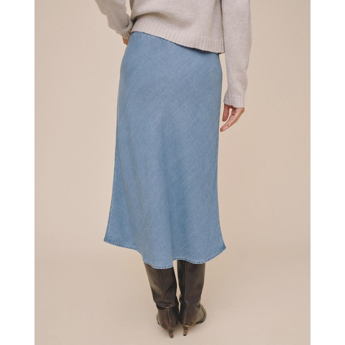 Bella Dahl Bias Skirt - Indigo Harbour Wash  Bella Dahl Pisces Boutique