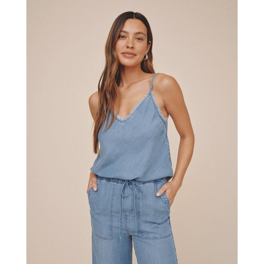 Bella Dahl  Frayed Cami - Indigo Harbour Wash  Bella Dahl Pisces Boutique